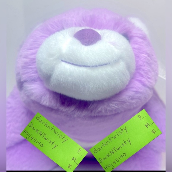 BNWT SNUFFLES LAVENDER SO INCREDIBLY SOFT - Picture 9 of 11